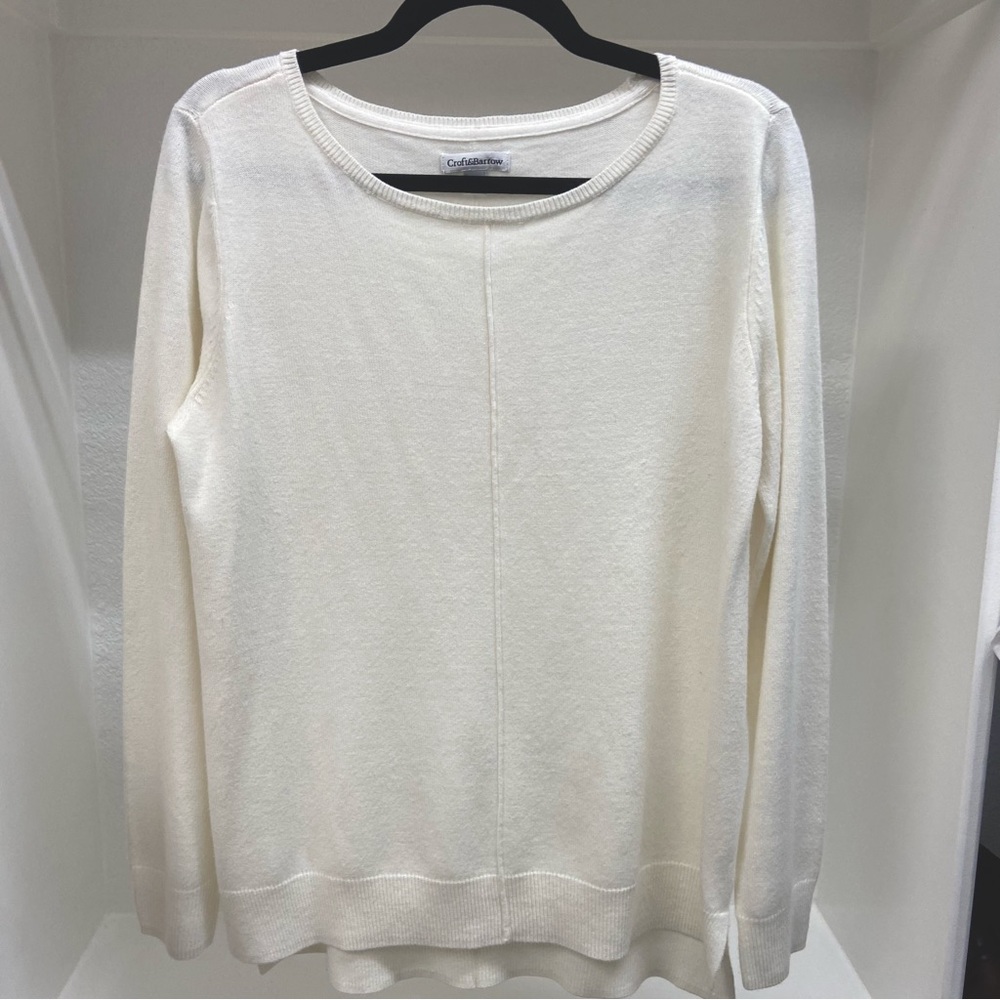 White Croft & Barrow Sweater- Excellent condition